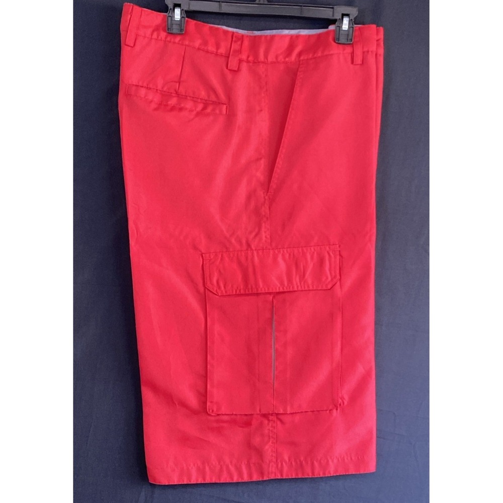 Victorious Men's 2XL Red  Cargo  Shorts NWOT Streetwear Hip Hop